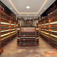 Thiết kế showroom rượu nhập